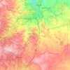 Marka Sub-District topographic map, elevation, terrain