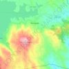 Morgade topographic map, elevation, terrain
