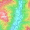 Cerveno topographic map, elevation, terrain