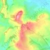 Bratton Seymour topographic map, elevation, terrain