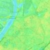 Distrito Macarena topographic map, elevation, terrain