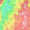 Brion topographic map, elevation, terrain