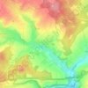 Unzenberg topographic map, elevation, terrain