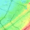 International City topographic map, elevation, terrain