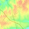 Streetman topographic map, elevation, terrain