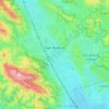 San Ramon topographic map, elevation, terrain