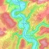 Saint-Moré topographic map, elevation, terrain