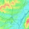 1070 topographic map, elevation, terrain