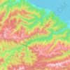 Утуликское сельское поселение topographic map, elevation, terrain