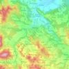 Weitra topographic map, elevation, terrain