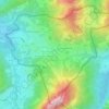 Jungholz topographic map, elevation, terrain