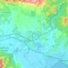 La Grande Garonne topographic map, elevation, terrain