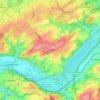 Stiepel topographic map, elevation, terrain