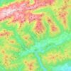 Thörl topographic map, elevation, terrain