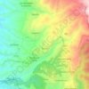 Rovito topographic map, elevation, terrain