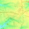 Покровск topographic map, elevation, terrain