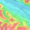 Coraopolis topographic map, elevation, terrain