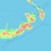 New Britain topographic map, elevation, terrain