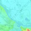 Zemun topographic map, elevation, terrain