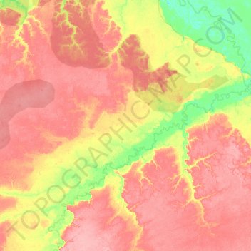 Заводское сельское поселение topographic map, elevation, terrain