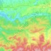 Allagen topographic map, elevation, terrain