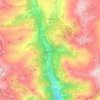 Campodolcino topographic map, elevation, terrain