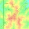 Hoyt topographic map, elevation, terrain