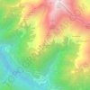 Pagnona topographic map, elevation, terrain