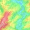 Virginal-Samme topographic map, elevation, terrain