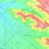 Serres-Castet topographic map, elevation, terrain