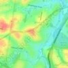 Wishart topographic map, elevation, terrain