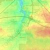 Wanlo topographic map, elevation, terrain
