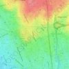 75020 topographic map, elevation, terrain