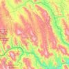 Municipio Pasorapa topographic map, elevation, terrain