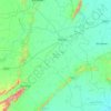 Mahwa Tehsil topographic map, elevation, terrain