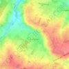 Longraye topographic map, elevation, terrain