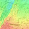 Bogenhausen topographic map, elevation, terrain