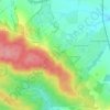 Bouffémont topographic map, elevation, terrain