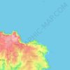 St Martin topographic map, elevation, terrain