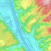 Bad Hönningen topographic map, elevation, terrain