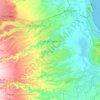 Paso de Ovejas topographic map, elevation, terrain