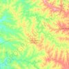 Santo Antônio das Missões topographic map, elevation, terrain
