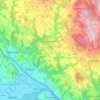 Gramastetten topographic map, elevation, terrain