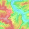 Grancey-sur-Ource topographic map, elevation, terrain