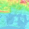 Havant topographic map, elevation, terrain