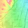 Distrito Chacras de Coria topographic map, elevation, terrain