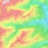 L'Onde topographic map, elevation, terrain