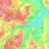 Corvol-l'Orgueilleux topographic map, elevation, terrain