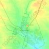 Francistown topographic map, elevation, terrain