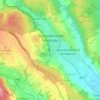 Oberpullendorf topographic map, elevation, terrain